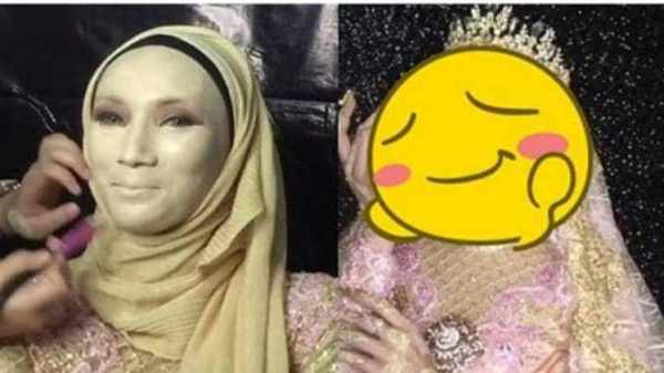 allheboh.com - Mulanya Make Up Wanita Ini Nampak Sangat Meragukan..Namun Tak Sangka Hasilnya Buatkan Ramai Melopong!